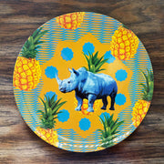 Pineapple Rhino Small Adventure Plate