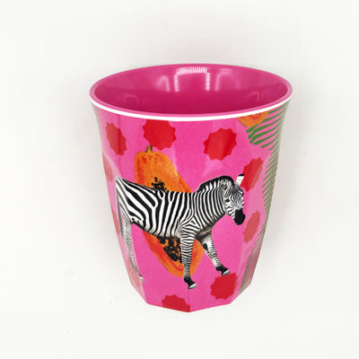 Papaya Zebra Adventure Tumbler