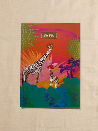 Rainbow Giraffe Notebook