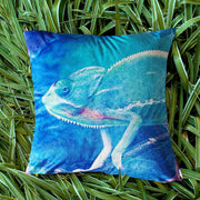 Curious Chameleon Explorer Cushion Cover