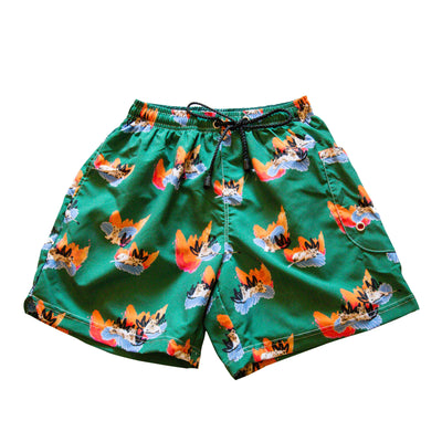 Kids unisex shorts with Chilling Cubs Print