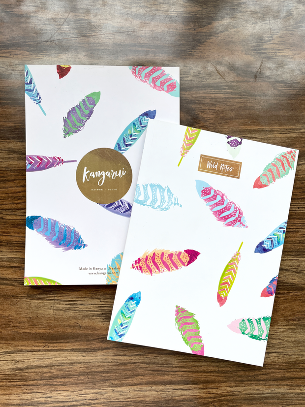 Get Together Feathers Notebook